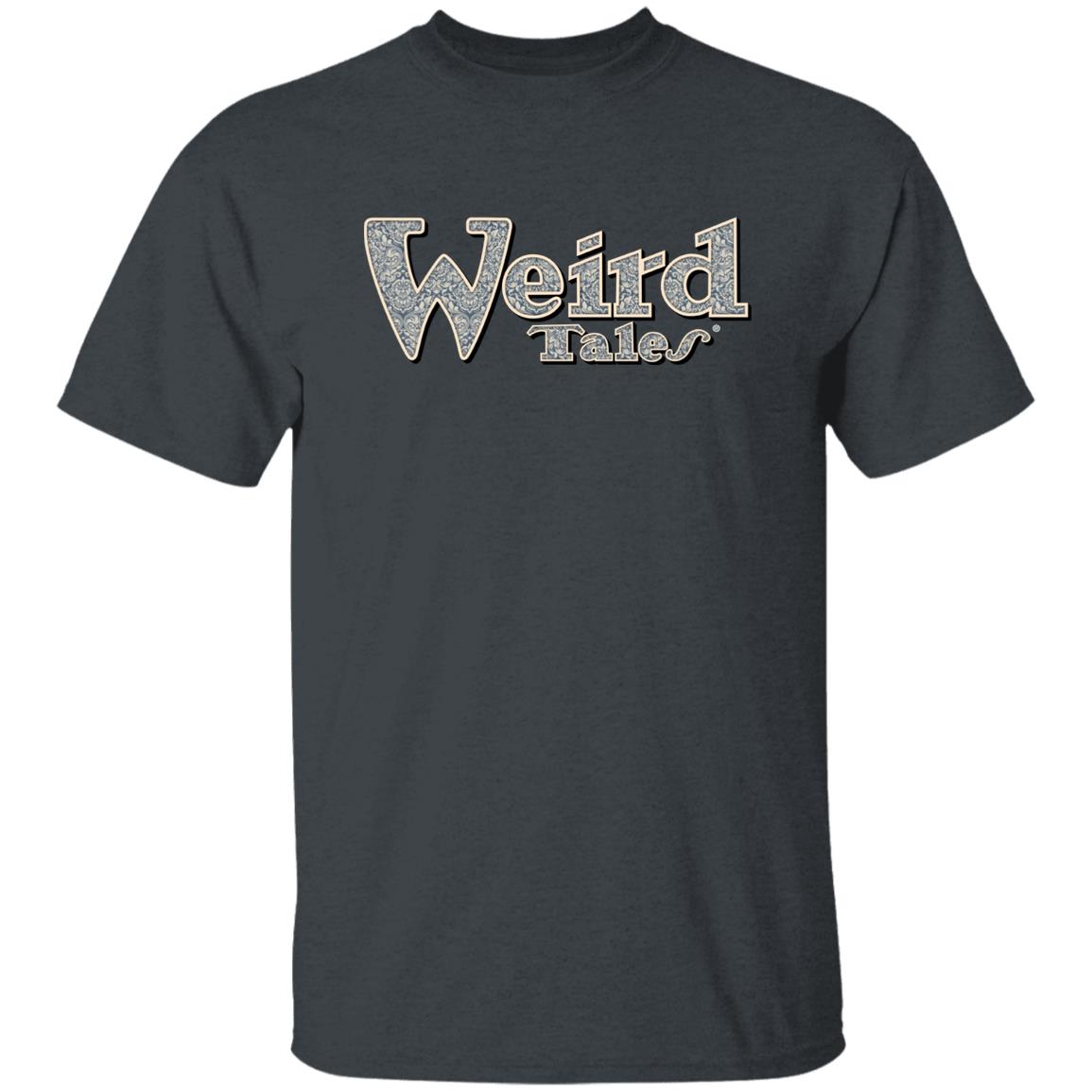 Weird Tales Logo Shirt Damask Pattern T-Shirt