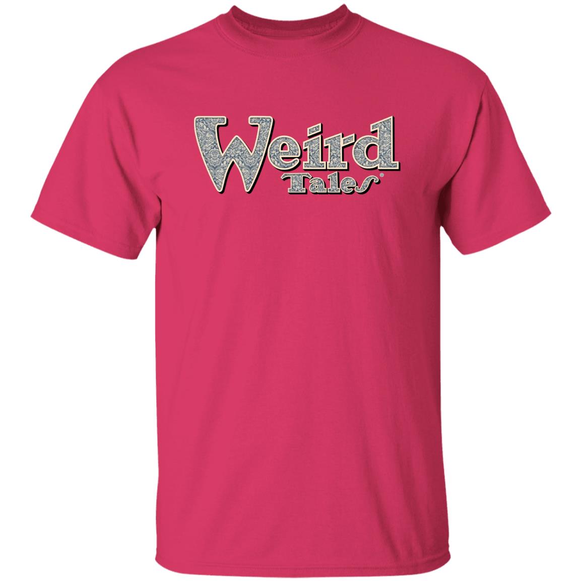 Weird Tales Logo Shirt Damask Pattern T-Shirt