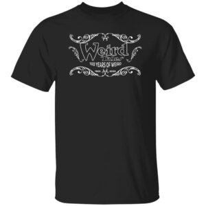 Weird Tales Logo "100 Years of Weird" White T-Shirt