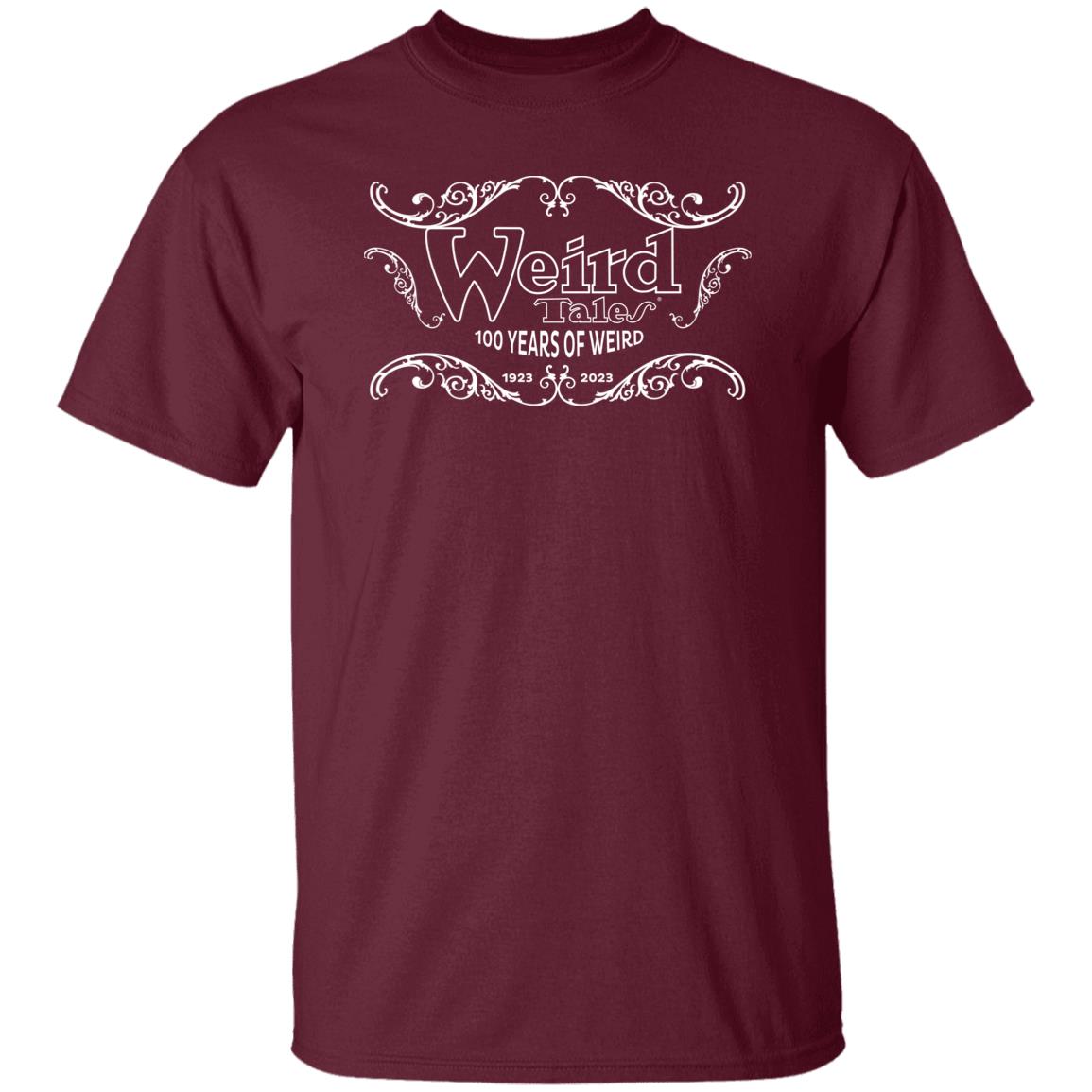 Weird Tales Logo "100 Years of Weird" White T-Shirt