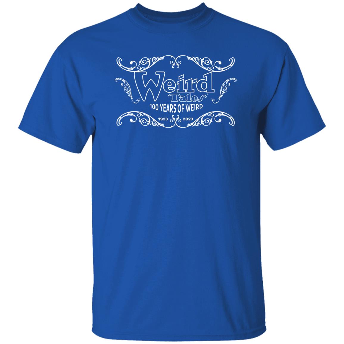 Weird Tales Logo "100 Years of Weird" White T-Shirt