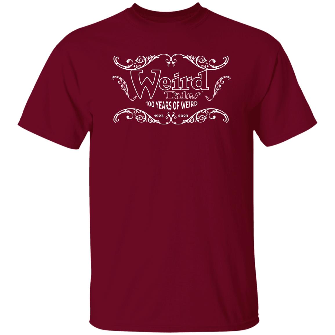 Weird Tales Logo "100 Years of Weird" White T-Shirt
