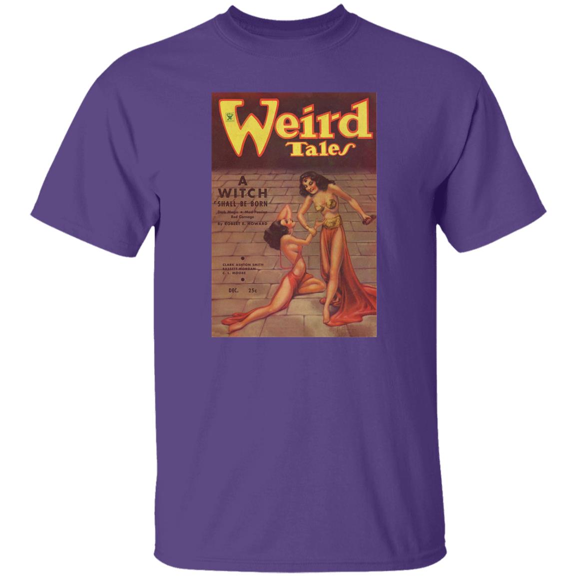 Weird Tales Cover Art December 1934 "A Witch Shall Be Born" T-Shirt