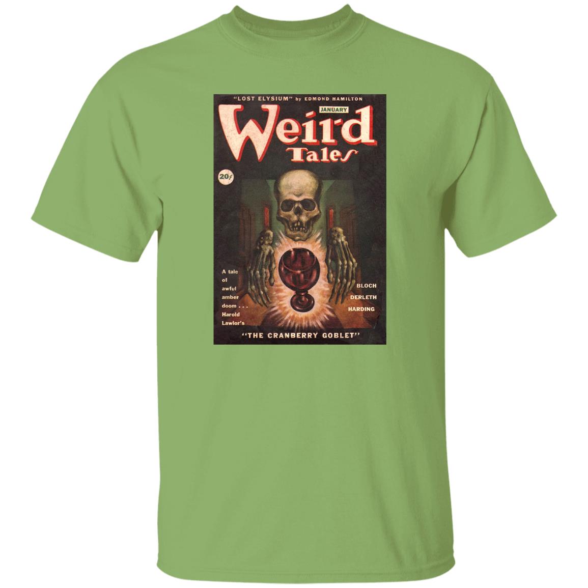 Weird Tales Cover Art January 1946 "The Cranberry Goblet" T-Shirt
