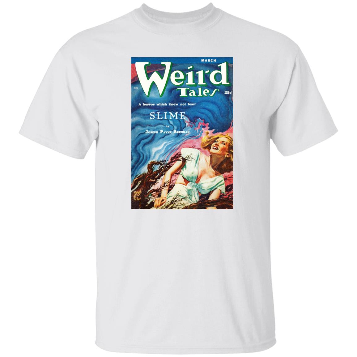 Weird Tales Cover Art March 1953 "Slime" T-Shirt