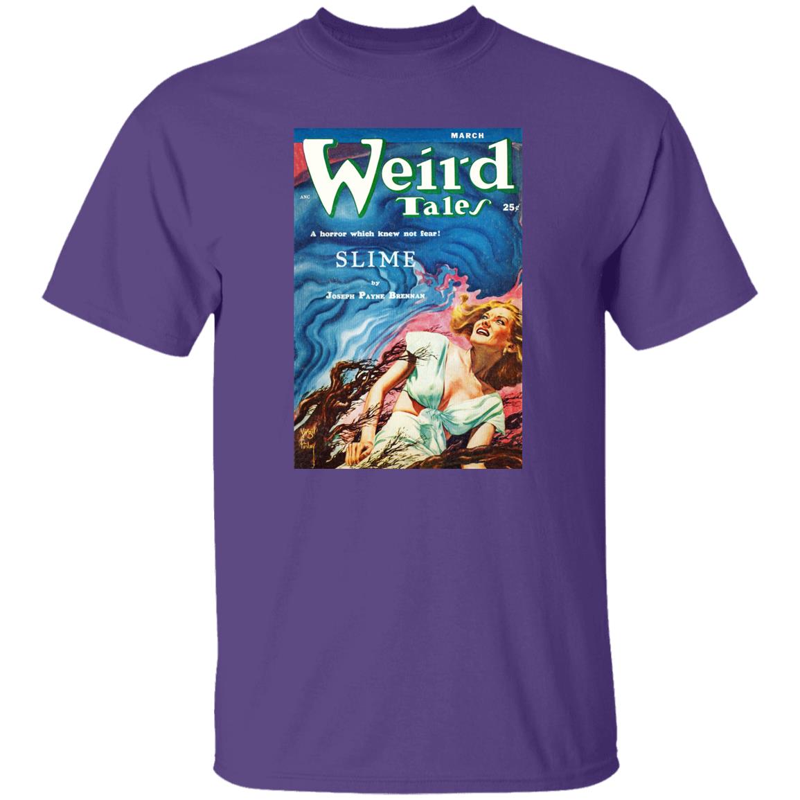 Weird Tales Cover Art March 1953 "Slime" T-Shirt