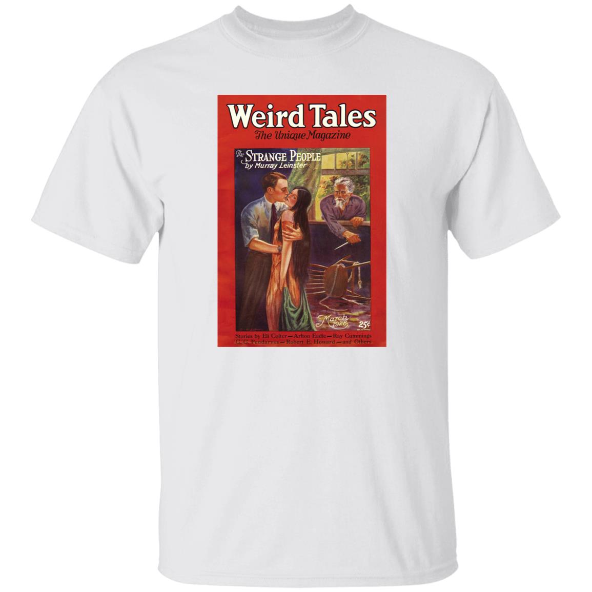 Weird Tales Cover Art March 1928 "The Strange People" T-Shirt