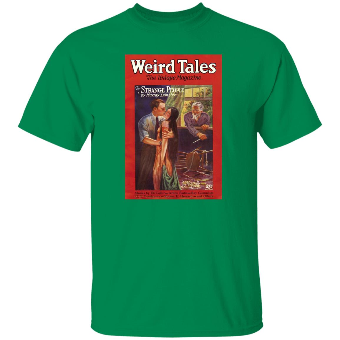 Weird Tales Cover Art March 1928 "The Strange People" T-Shirt
