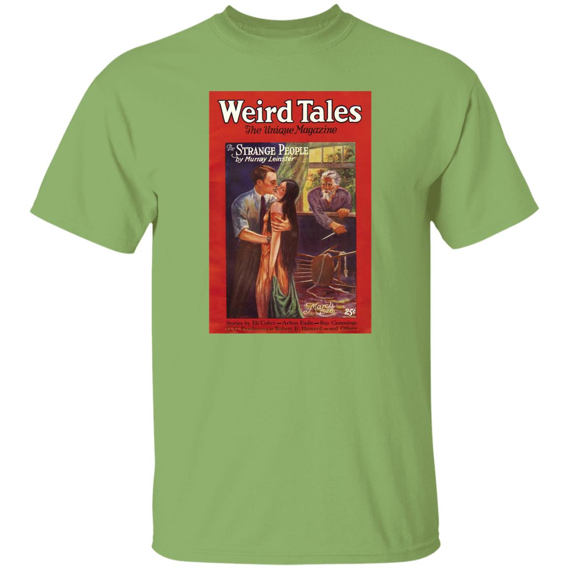 Weird Tales Cover Art March 1928 "The Strange People" T-Shirt