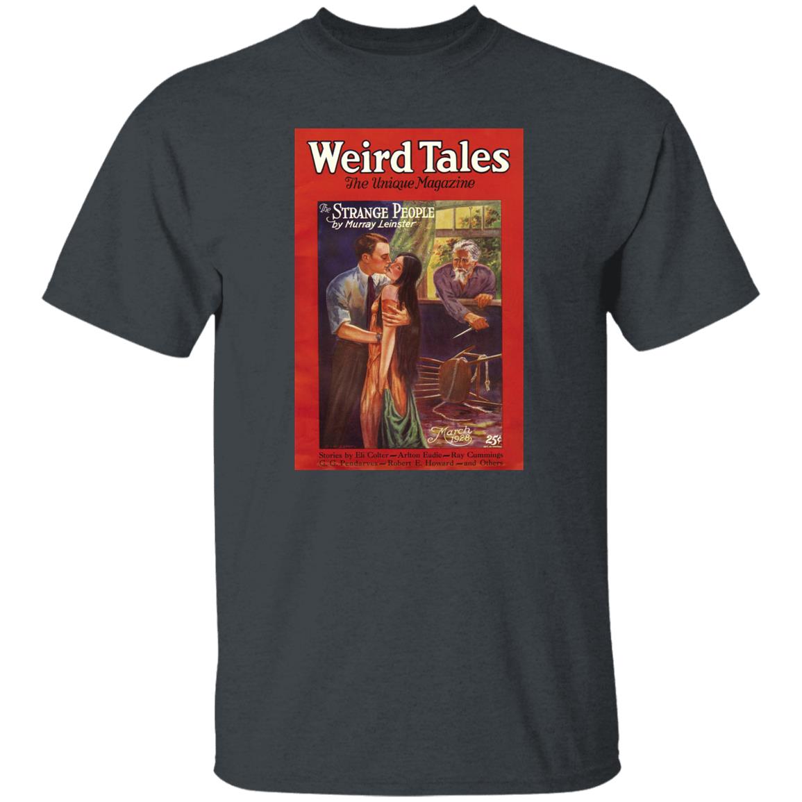 Weird Tales Cover Art March 1928 "The Strange People" T-Shirt
