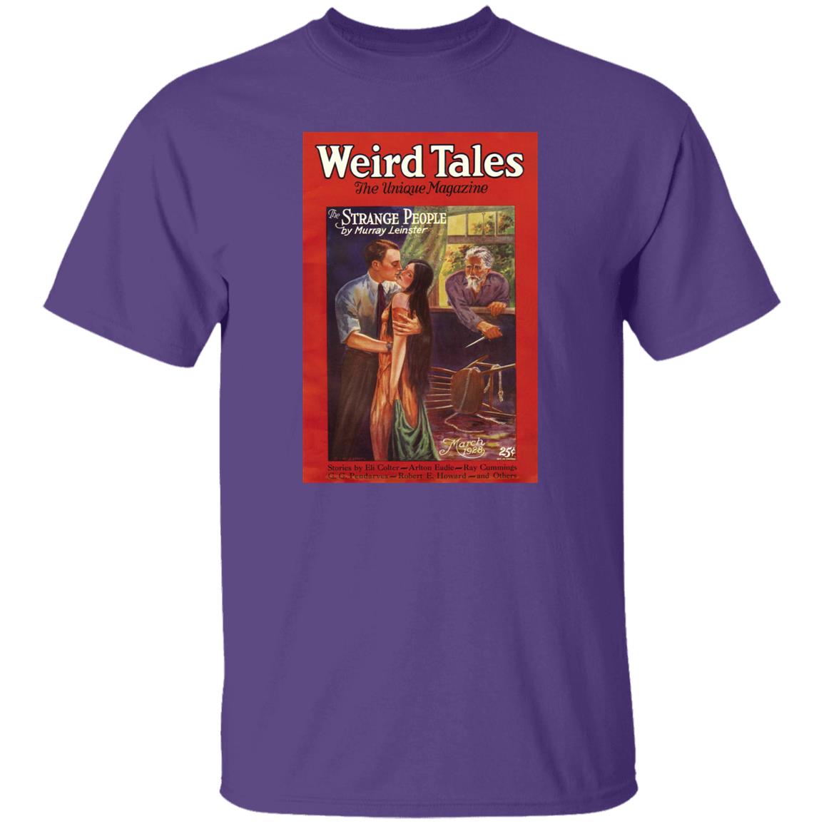 Weird Tales Cover Art March 1928 "The Strange People" T-Shirt