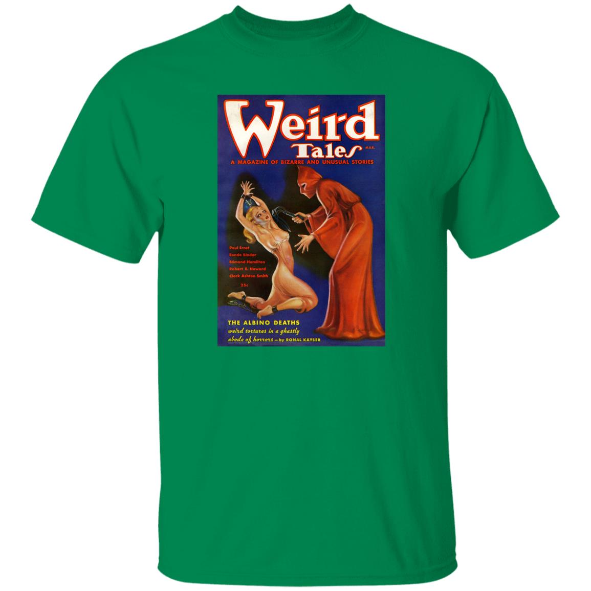 Weird Tales Cover Art March 1936 "The Albino Deaths" T-Shirt