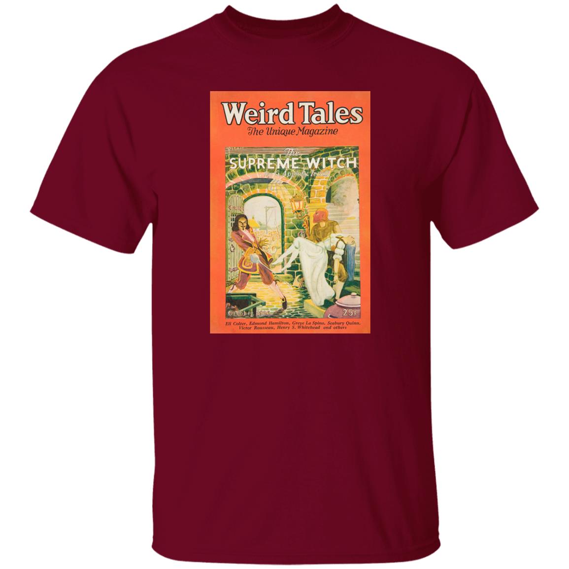 Weird Tales Cover Art October 1926 "The Supreme Witch" T-Shirt