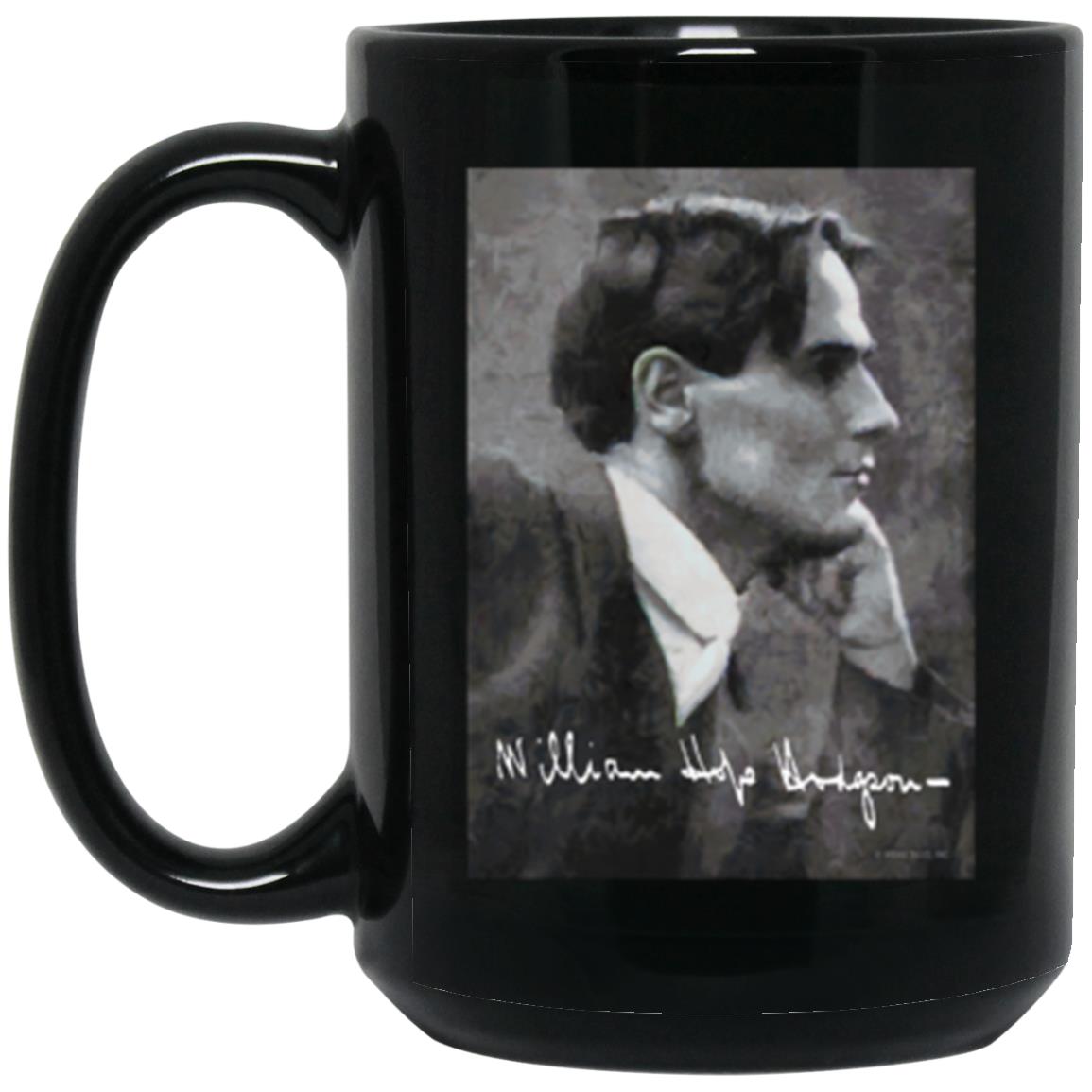 Weird Tales Signature Series William Hope Hodgson 15 oz. Black Mug