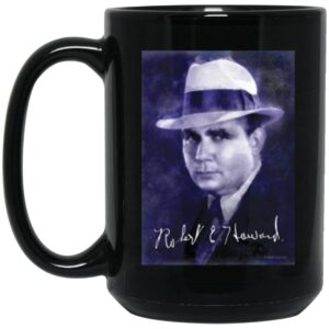 Weird Tales Signature Series Robert E. Howard 15 oz. Black Mug