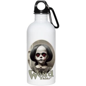 Weird Tales Creepy Doll Series "Amelia" 20 oz. Stainless Steel Water Bottle