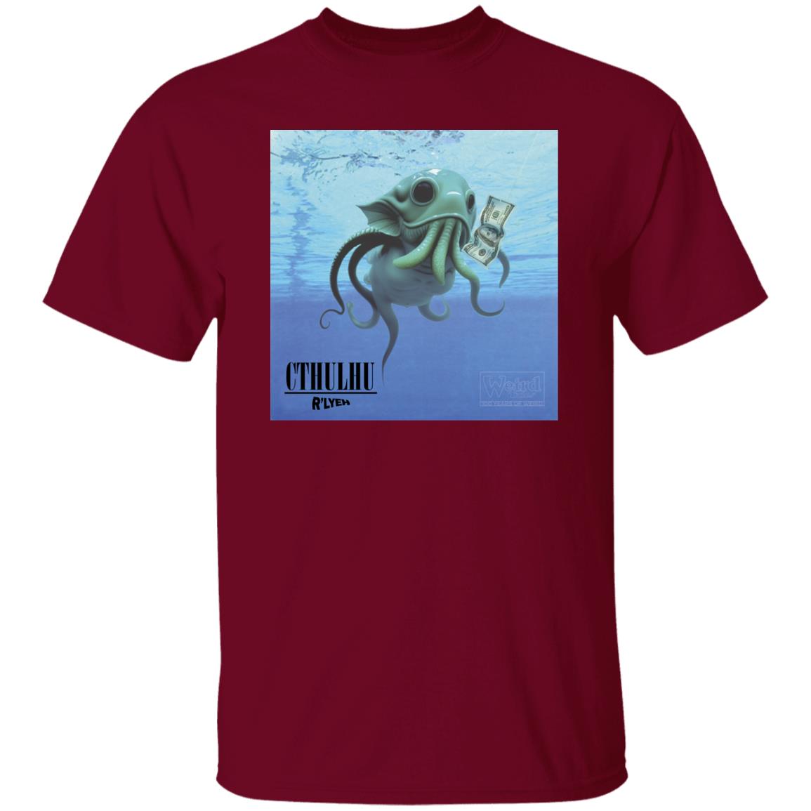 Weird Tales Cthulhu Nevermind T-Shirt
