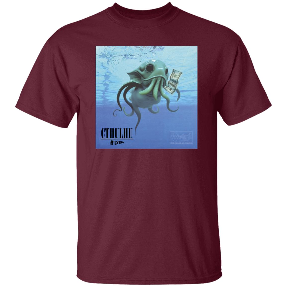 Weird Tales Cthulhu Nevermind T-Shirt