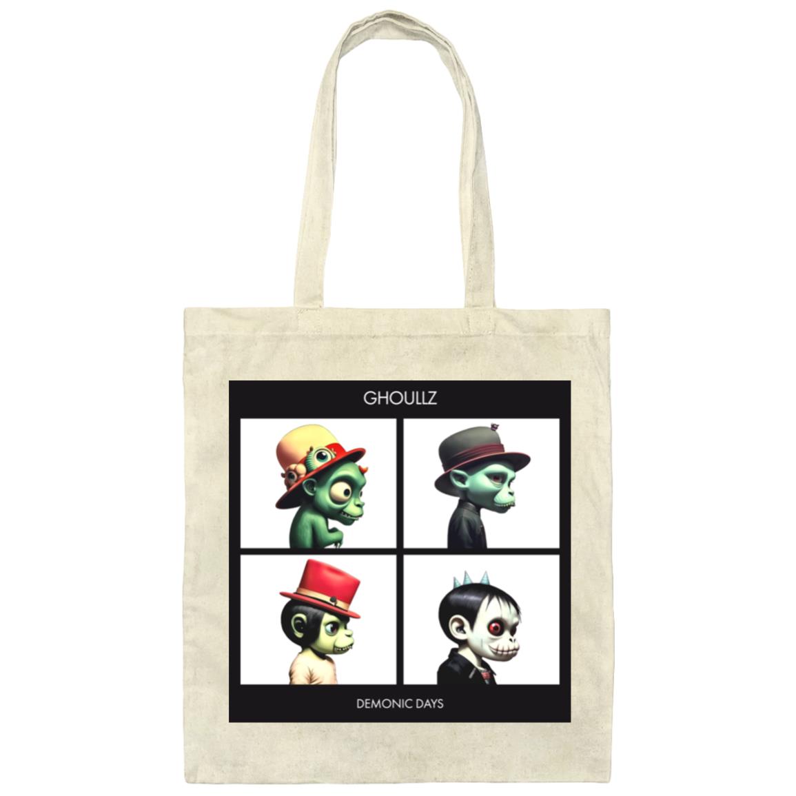 Weird Tales Ghoullz - Demonic Days Canvas Tote Bag
