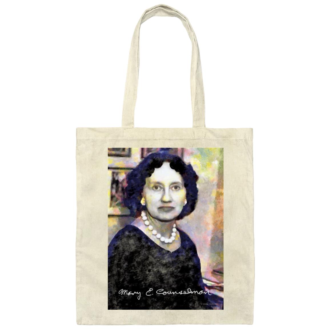 Weird Tales Signature Series Mary Elizabeth Couselman Canvas Tote Bag