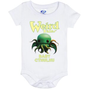 Weird Tales Baby Cthulhu 6M Baby Onesie 6 Month