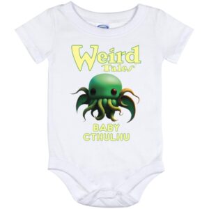 Weird Tales Baby Cthulhu 12M Baby Onesie 12 Month