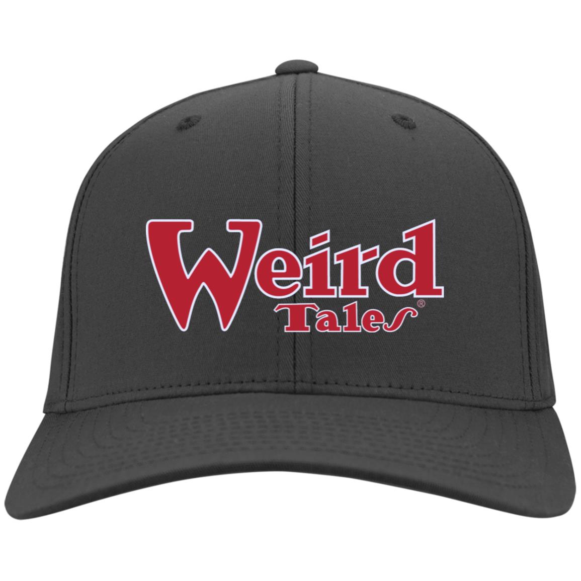 Weird Tales Logo Red-White  Embroidered Twill Cap
