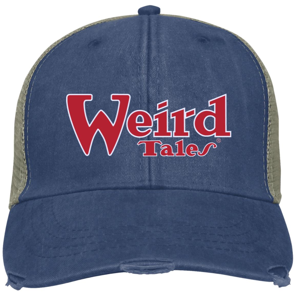 Weird Tales Logo Red-White Embroidered Ollie Cap