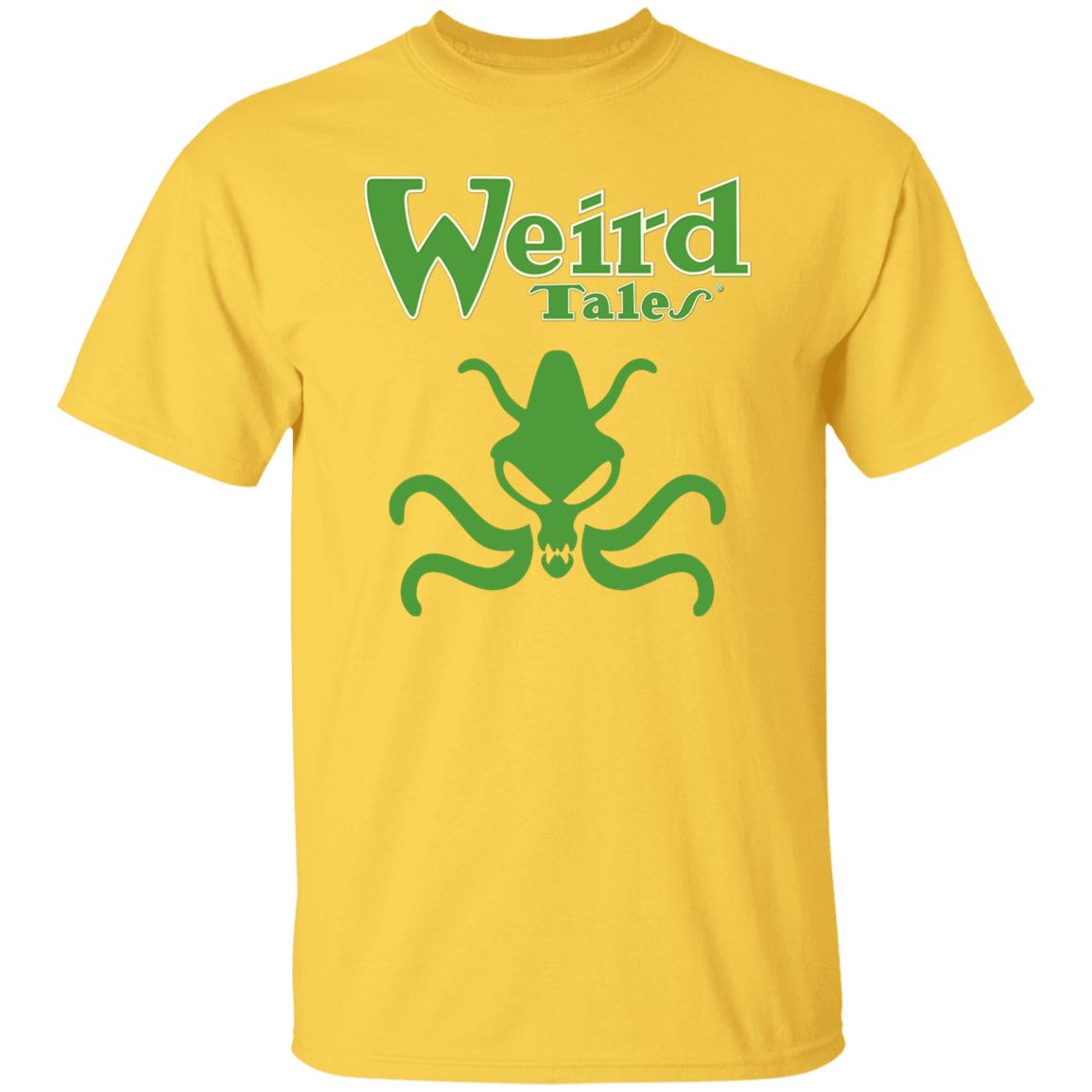 Weird Tales Squid Logo T-Shirt Green/Cream