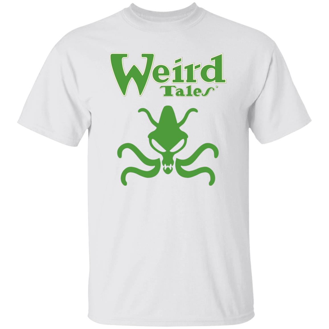 Weird Tales Squid Logo T-Shirt Green/Cream
