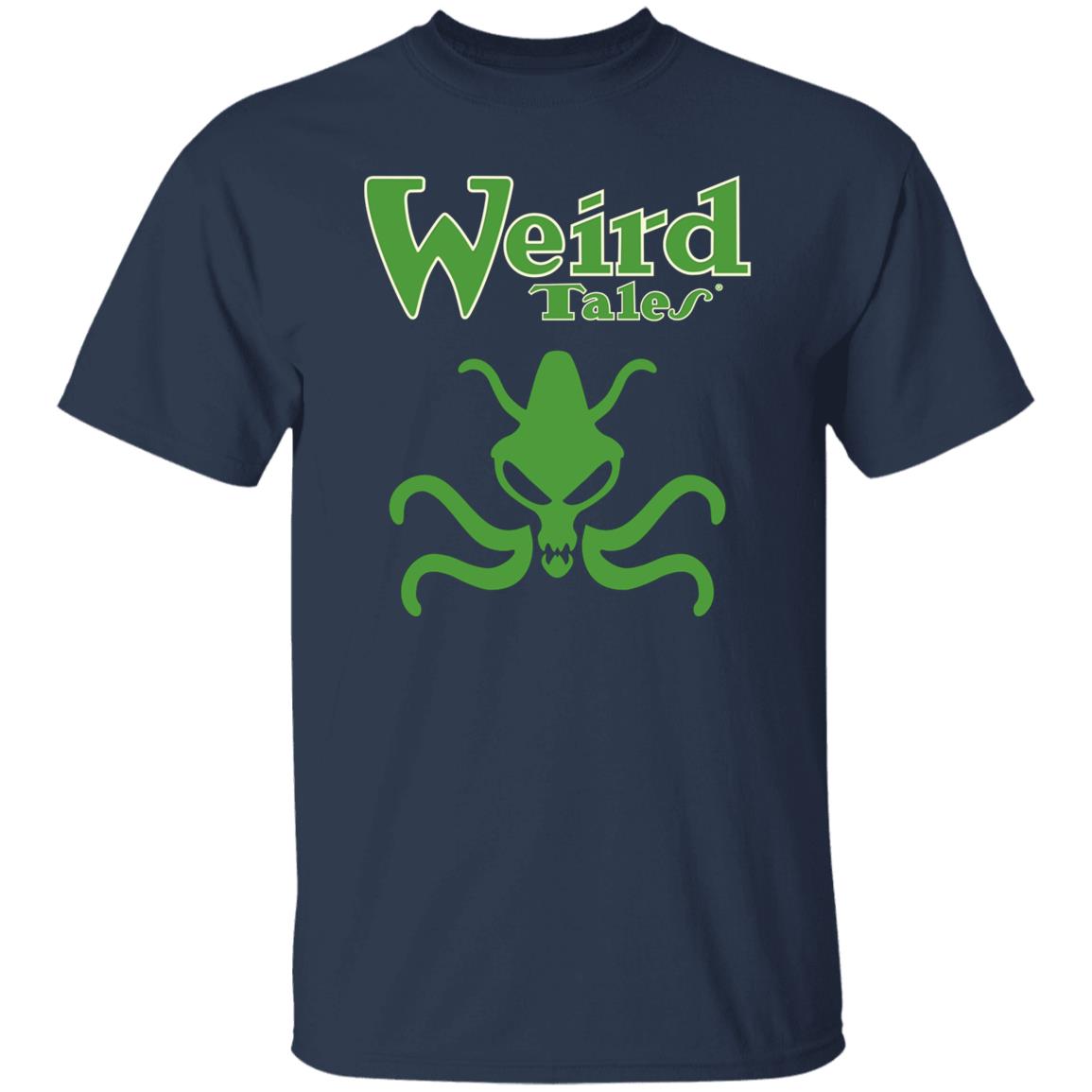 Weird Tales Squid Logo T-Shirt Green/Cream