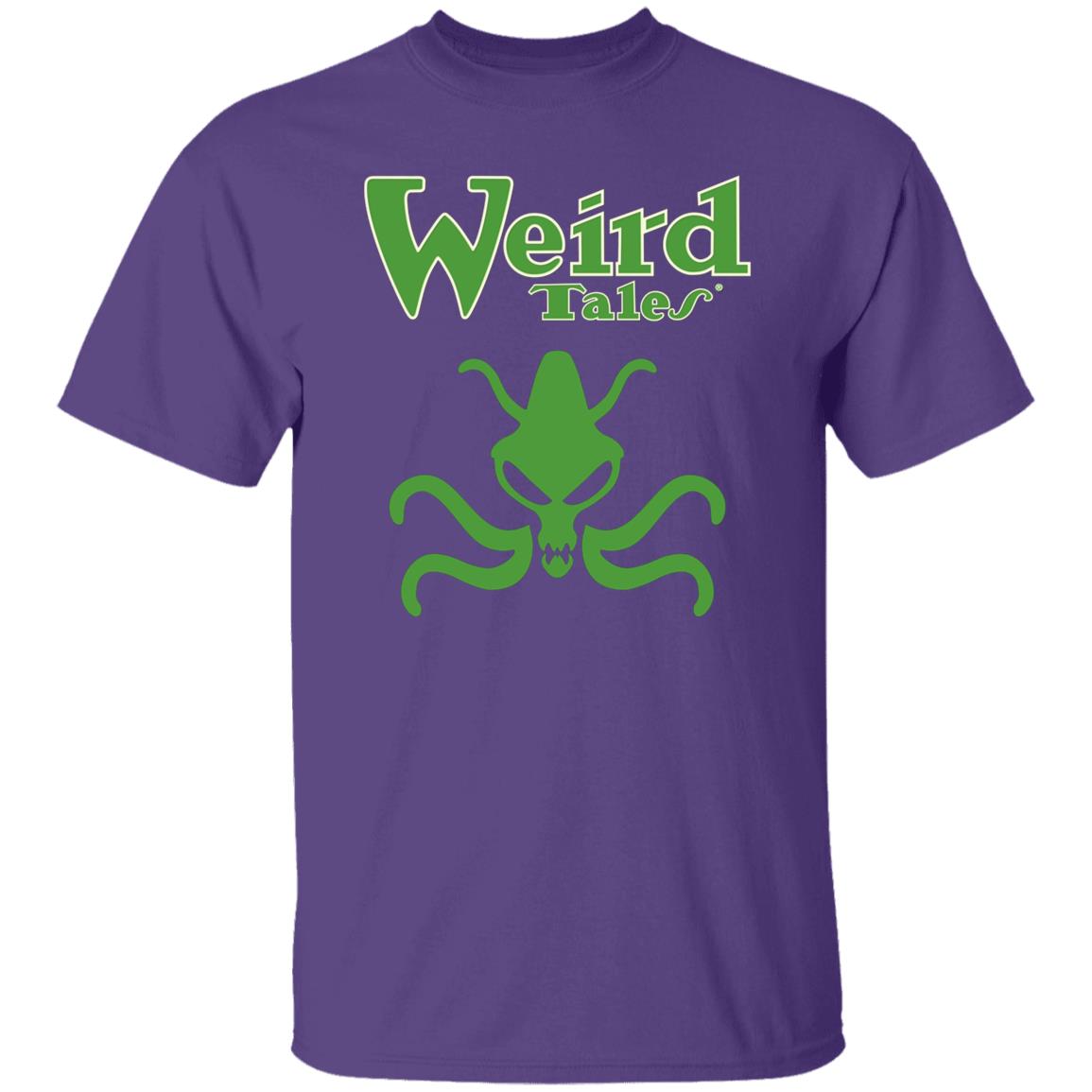 Weird Tales Squid Logo T-Shirt Green/Cream