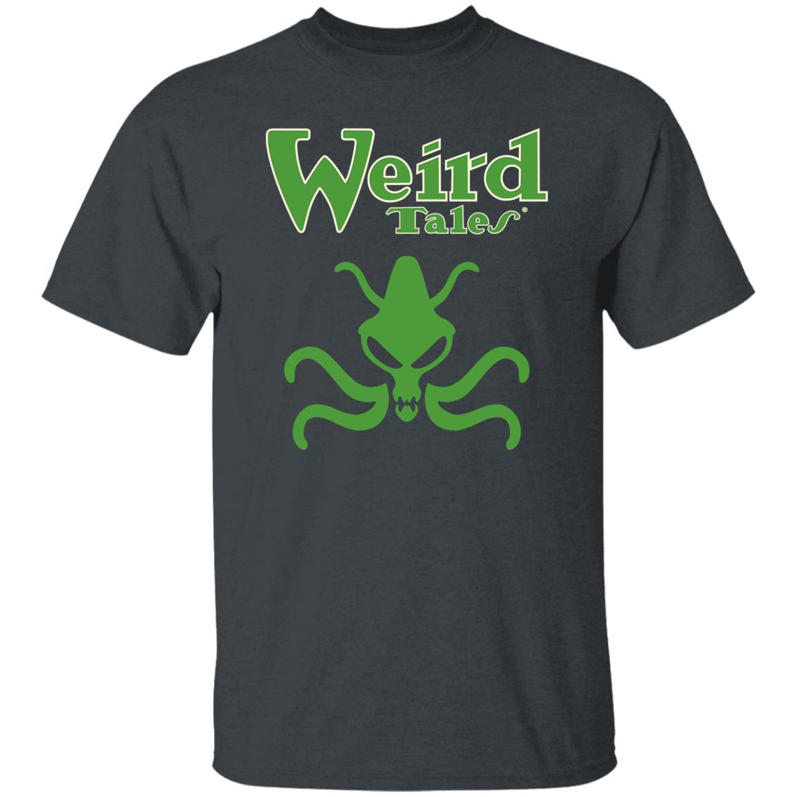 Weird Tales Squid Logo T-Shirt Green/Cream